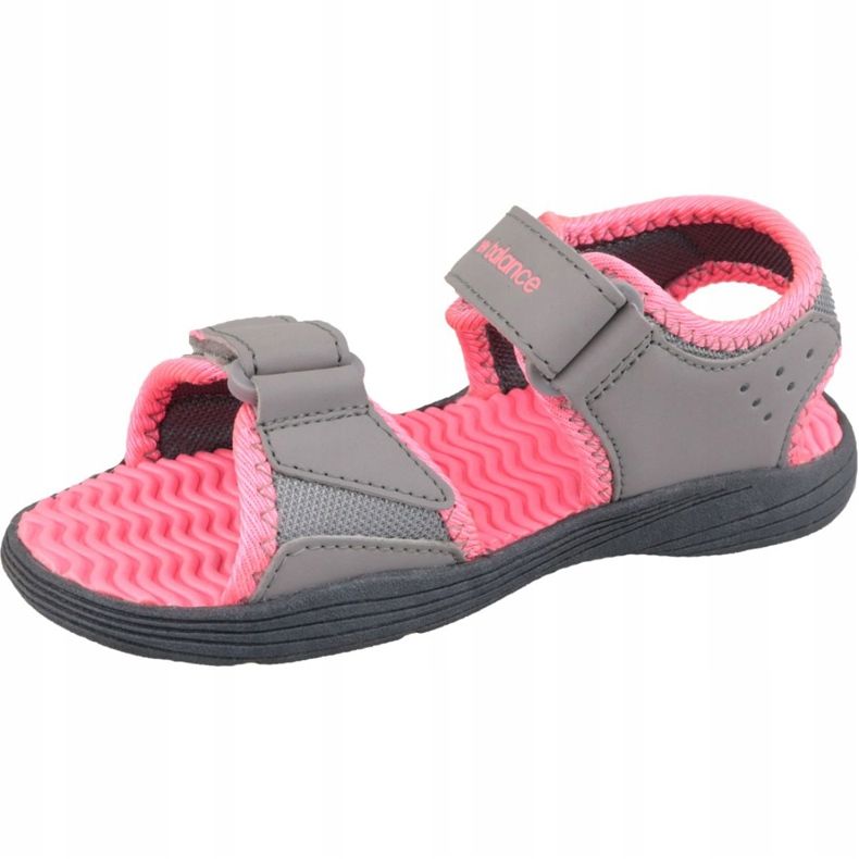 New Balance Jr K2004PKG sive sandale ružičasta siva 1