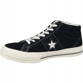 Converse cipele One Star Ox Mid Vintage Suede M 157701C crno 1