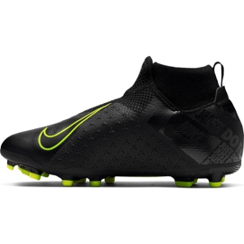 Nike Phantom Vsn Academy Df FG / MG Jr AO3287-007 nogometne cipele crna crna 1