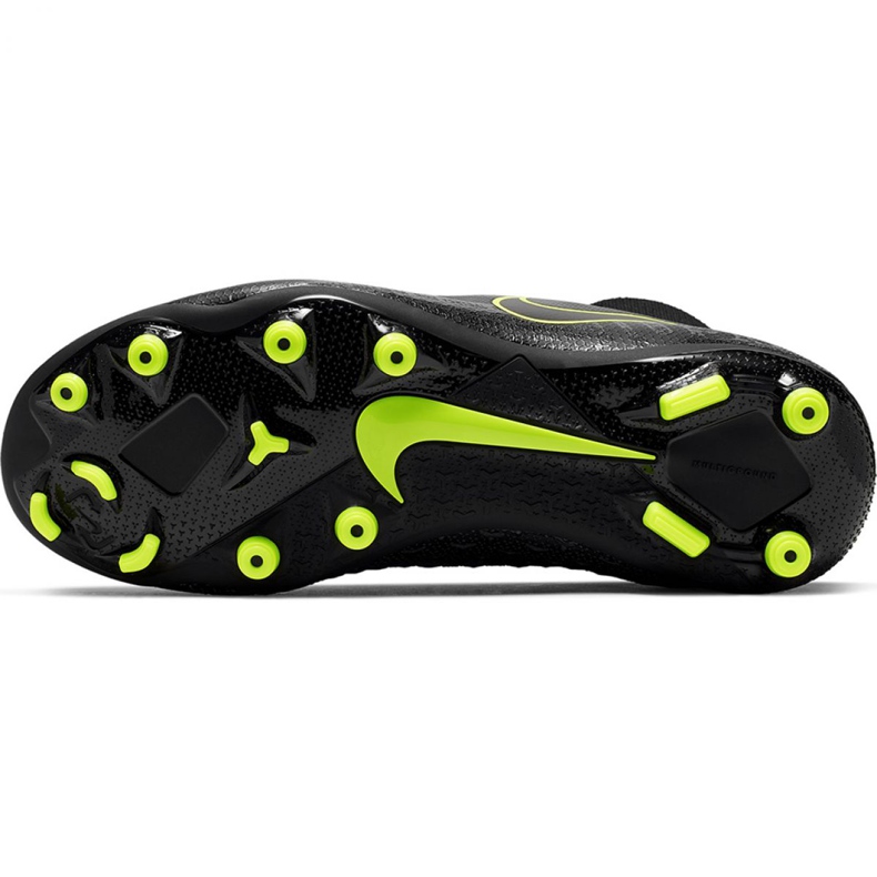 Nike Phantom Vsn Academy Df FG / MG Jr AO3287-007 nogometne cipele crno crno 2