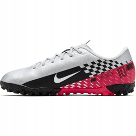 Nike Mercurial Vapor 13 Academy Neymar Tf Jr AT8144-006 nogometna cipela siva bijela 2