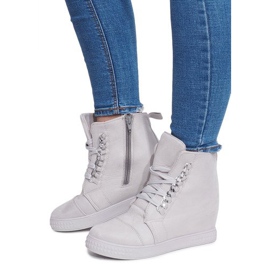 Tenisice na klin 1867 siva 1