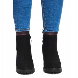 Čizme na post BG-76 crne crno 1