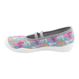 Befado dječje cipele 116Y261 plava ružičasta siva zelena žuta boja 2