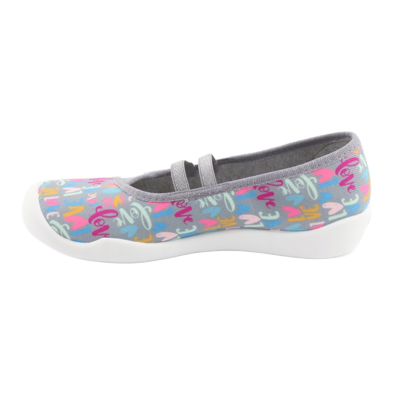 Befado dječje cipele 116Y261 plava ružičasta siva zelena žuta boja 2