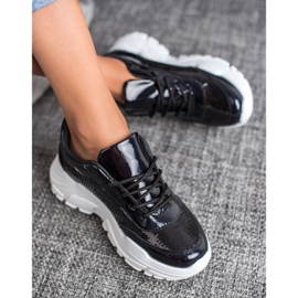 Marquiz Sportska obuća sa šljokicama crno 2