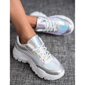 Marquiz Sportska obuća sa šljokicama siva 1