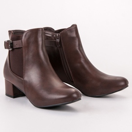 Small Swan Čizme na visoku petu smeđa 1