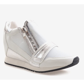 Modne jednostavne tenisice SK48 bijele bijela 1