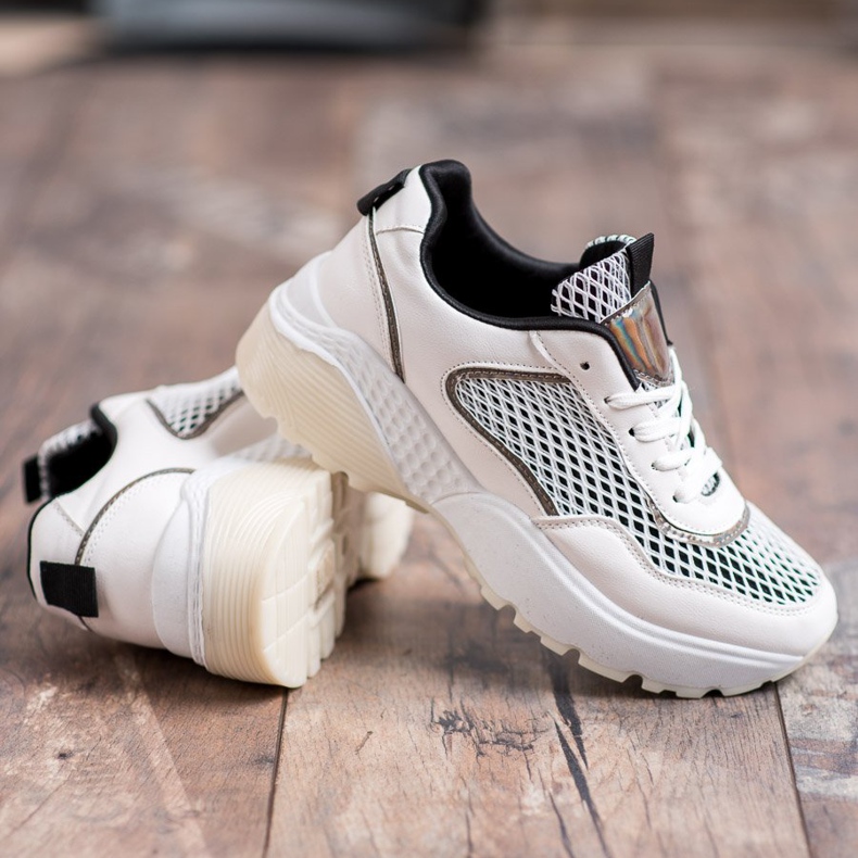 SHELOVET Udobne sportske cipele bijela 1