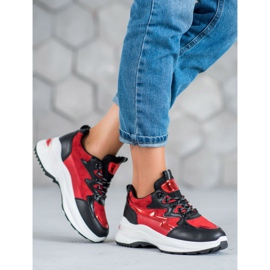 SHELOVET Sportske cipele crvena raznobojna 1