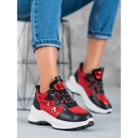 SHELOVET Sportske cipele crvena višebojan 2