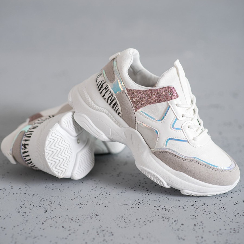 SHELOVET Modne sportske cipele bijela 1