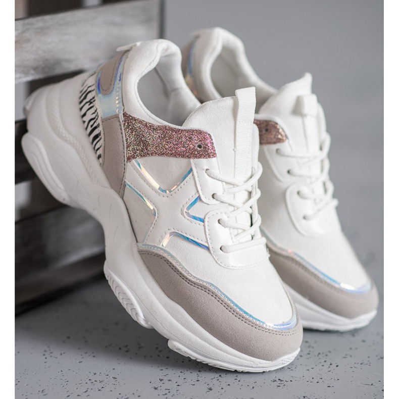 SHELOVET Modne sportske cipele bijela 2