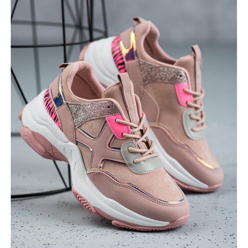 SHELOVET Modne sportske cipele ružičasta 2