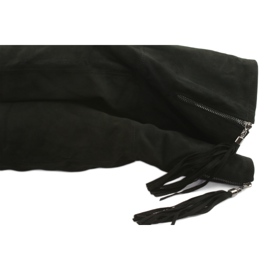 Crne čizme od antilopa Filippo 514 crna 5