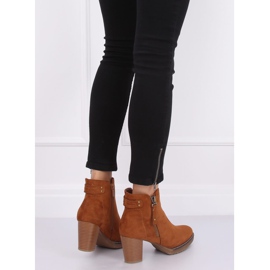 Camel 8B856 Camel čizme na visoku petu od antilopa smeđa 2