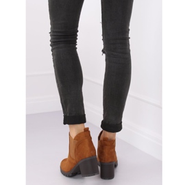 Chelsea čizme visoke potpetice deva 8B879 Camel smeđa 1