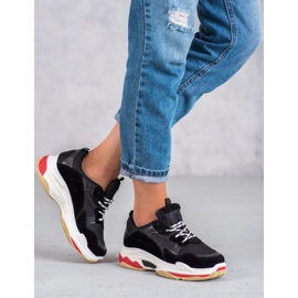 SHELOVET Ženske sportske cipele crno 1