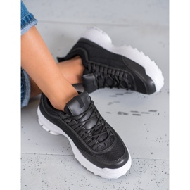 SHELOVET Modne sportske cipele crno 1