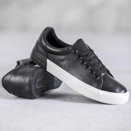 Bestelle Tenisice od eko kože crna 1