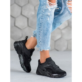 Muto Udobne Moro tenisice crno 1