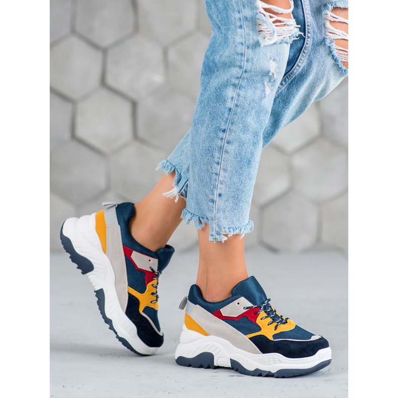 SHELOVET Raznobojne tenisice raznobojna 1