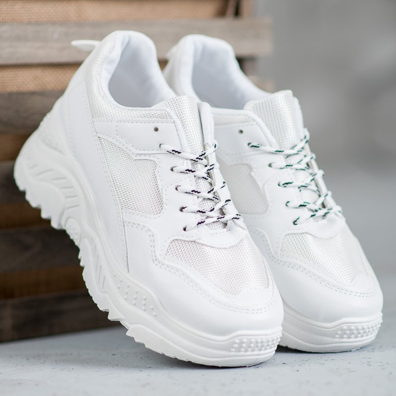 SHELOVET Bijele tenisice bijela 1