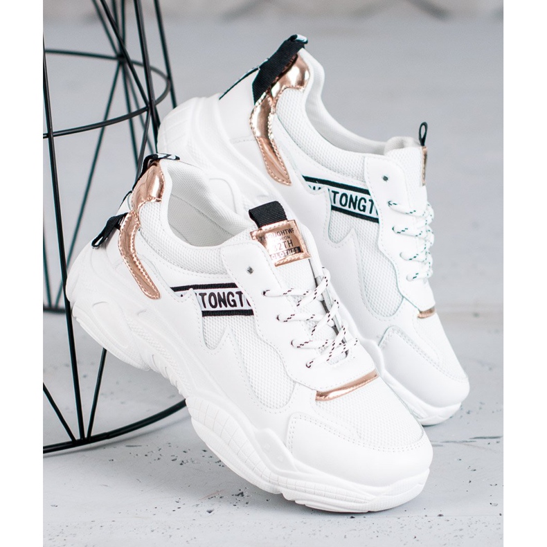 SHELOVET Udobne sportske cipele bijela 2