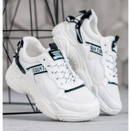 SHELOVET Udobne sportske cipele bijela 1