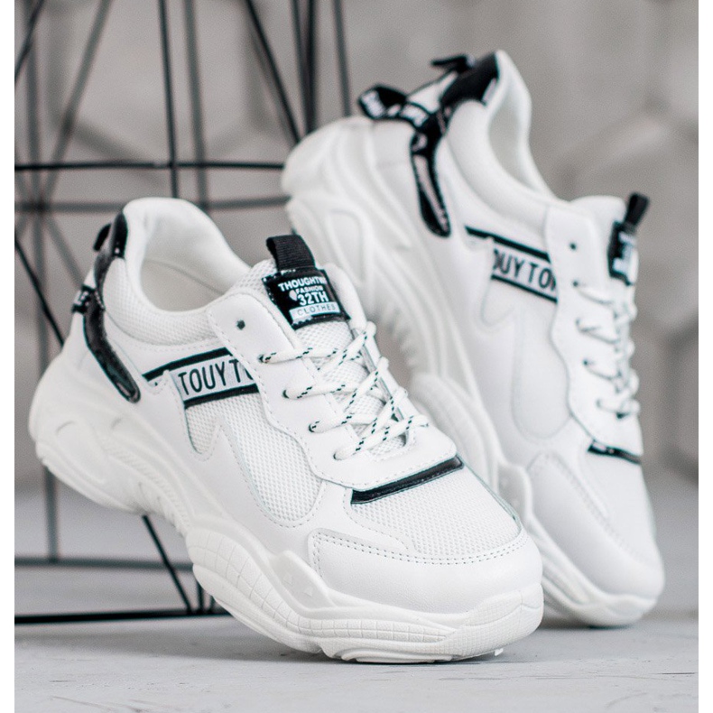 SHELOVET Udobne sportske cipele bijela 1