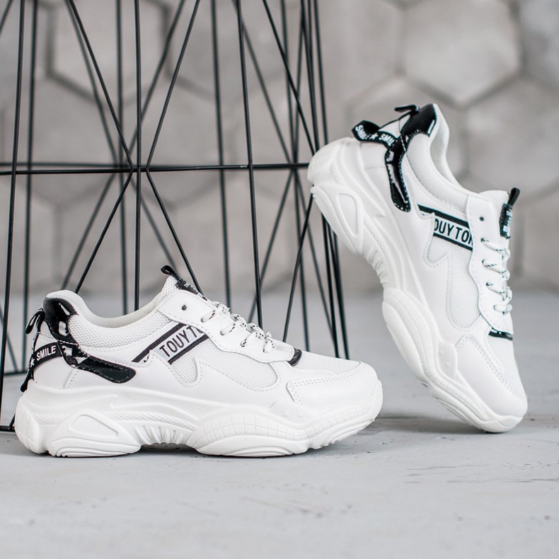 SHELOVET Udobne sportske cipele bijela 2