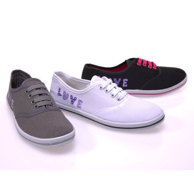 Tenisice s tkaninom 12D-130 crne crno 1