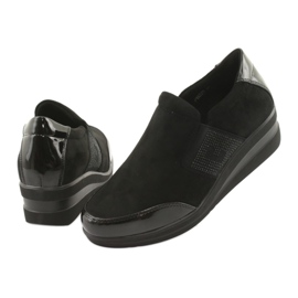 Crne cipele na klin Sergio Leone 225 crna 3