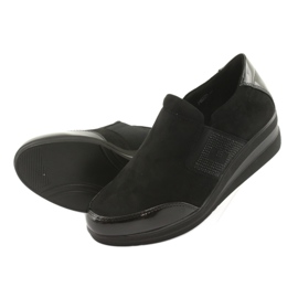 Crne cipele na klin Sergio Leone 225 crno 4