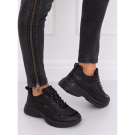 BY-082 Crne crne sportske cipele crno 2