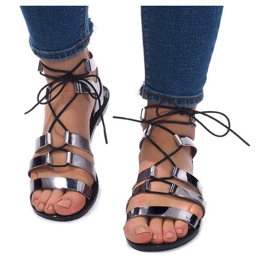 Meliski PT-9126 Crne sandale crna 1