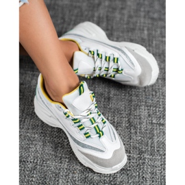 SHELOVET Bijele tenisice sa sjajem bijela 1