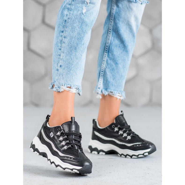 Yes Mile Tenisice sa sjajem crno 1