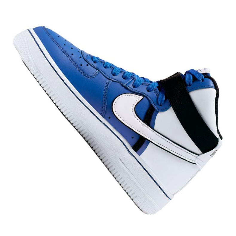Bijelo-plave cipele Nike Air Force 1 High LV8 2 Jr CI2164-400 bijela plava 1