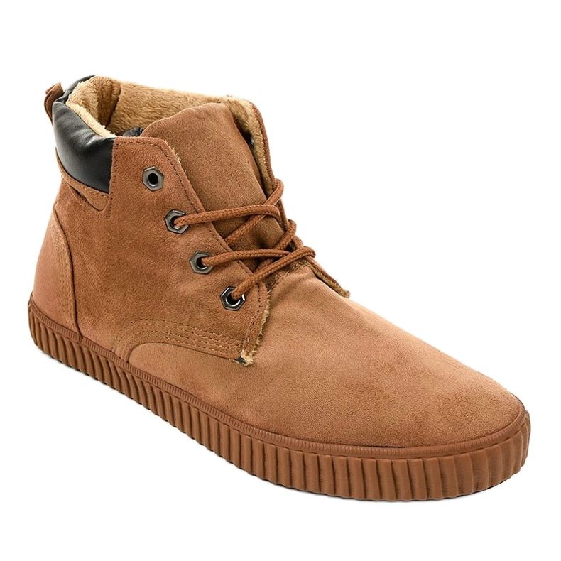 Smeđe izolirane muške tenisice AN06 smeđa 1