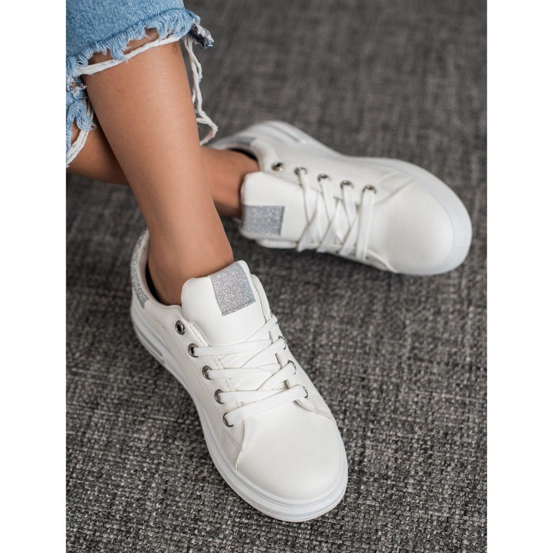 SHELOVET Tenisice od eko kože bijela 1