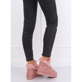 Ružičaste tenisice do gležnja s krznom W19-29 Pink ružičasta 2