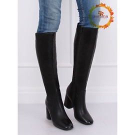 Crna klasična visoka potpetica 5319 Crna 1