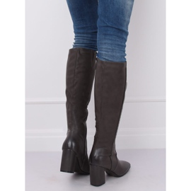 Siva Visoke potpetice klasična siva 5319 Siva 2