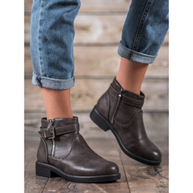 Abloom Sive čizme od eko kože siva 2