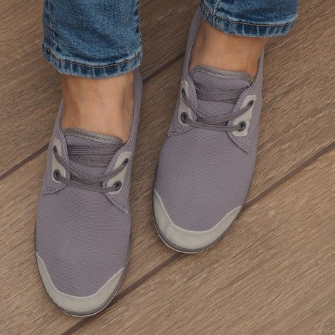 Lycra 1603 sive tenisice na vezanje siva 1