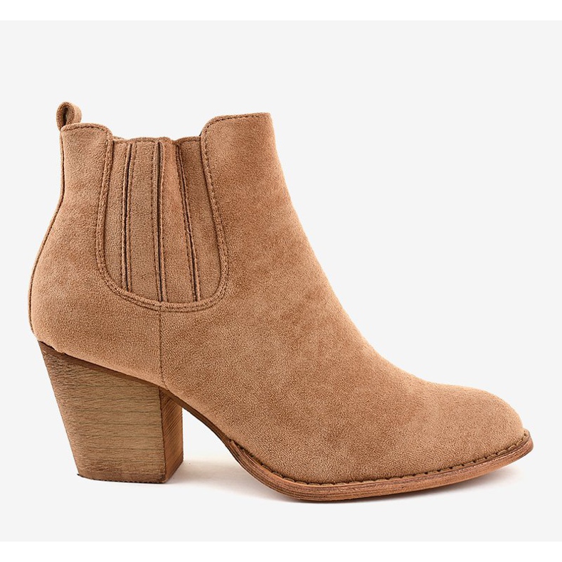 Bež čizme od antilopa na stupu SA-3338 2