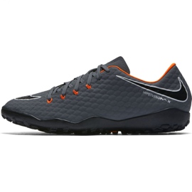 Nike Hypervenom PhantomX 3 nogometne cipele siva siva 1