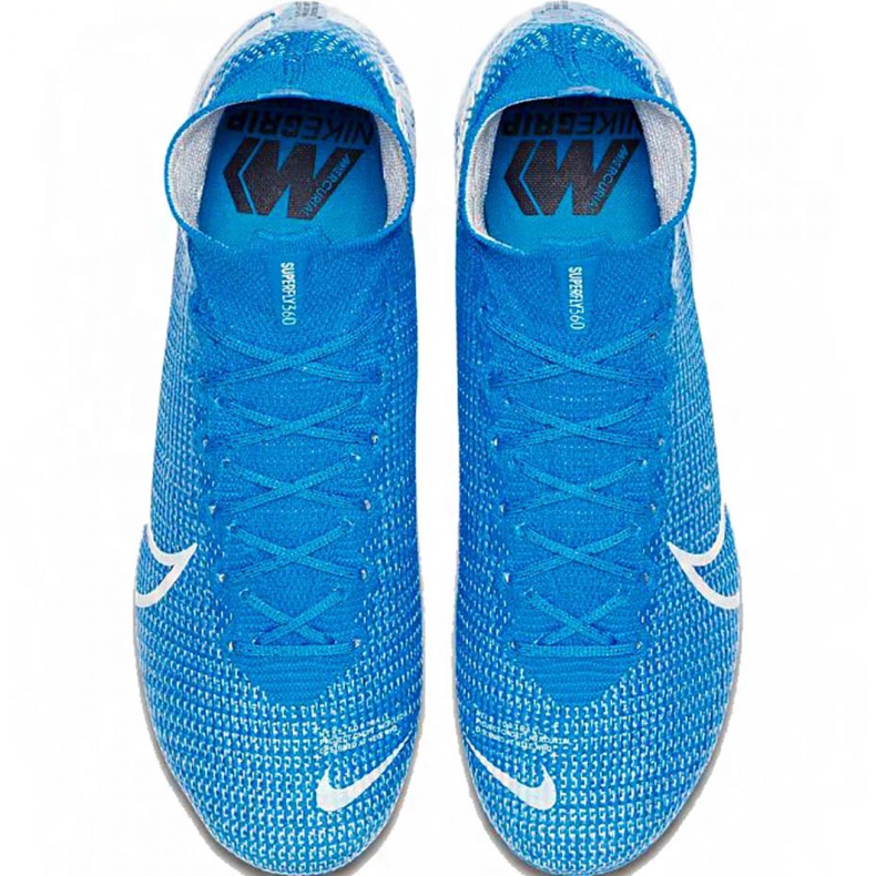 Nike Mercurial Superfly 7 Elite SG-Pro Ac M AT7894-414 nogometne cipele plava plava 1